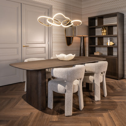 Richmond Interiors Esstisch Castello Smoked charchoal 230 Esstisch Richmond Interiors