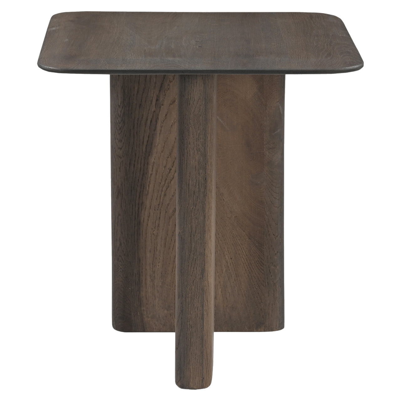 Richmond Interiors Beistelltisch Castello Smoked charchoal oak top Beistelltisch Richmond Interiors