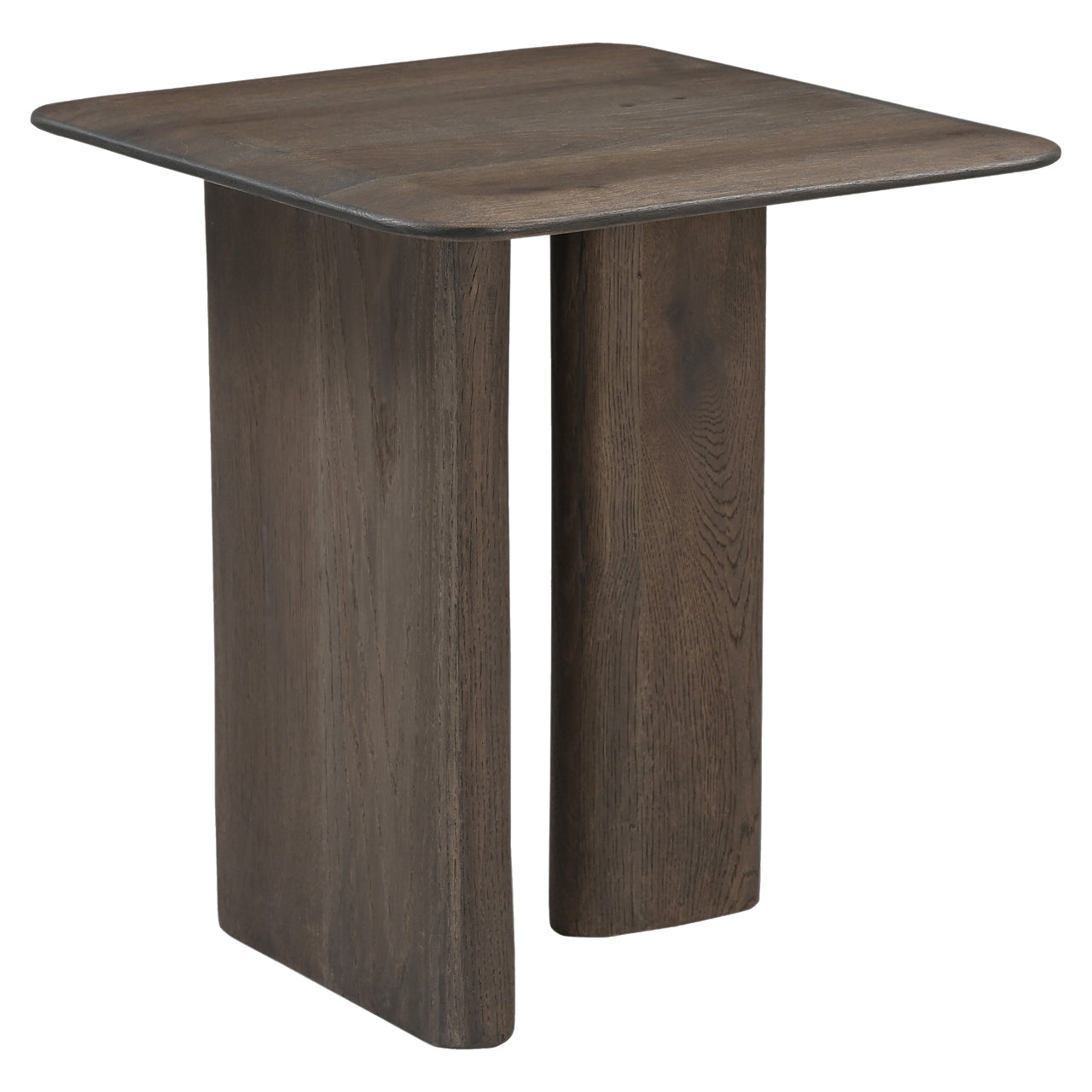 Richmond Interiors Beistelltisch Castello Smoked charchoal oak top Beistelltisch Richmond Interiors