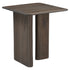 Richmond Interiors Beistelltisch Castello Smoked charchoal oak top Beistelltisch Richmond Interiors