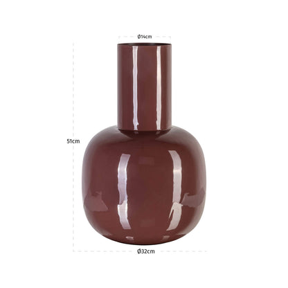 Richmond Interiors Vase Lily Sable brown Vase Richmond Interiors