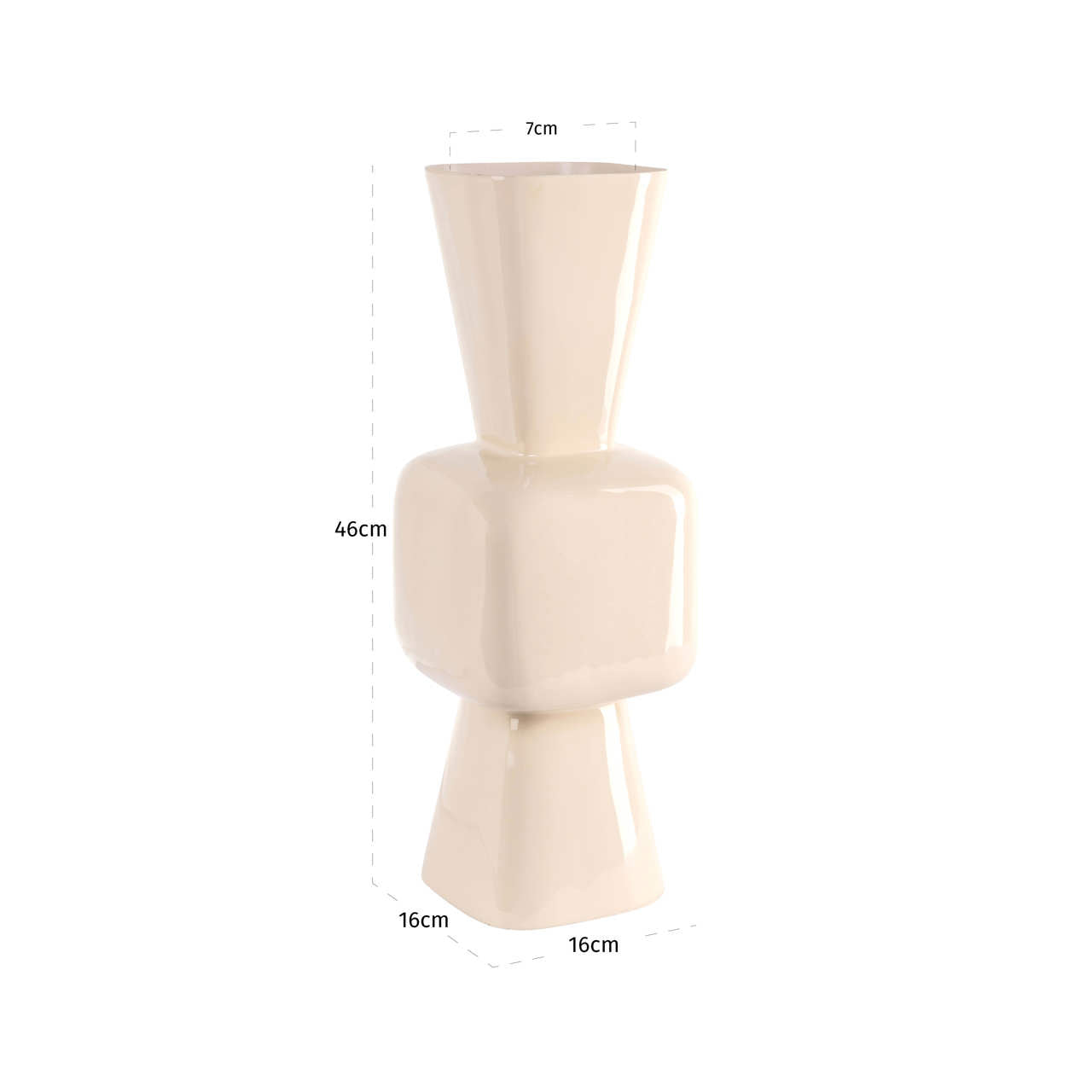 Richmond Interiors Vase Brooks tapioca