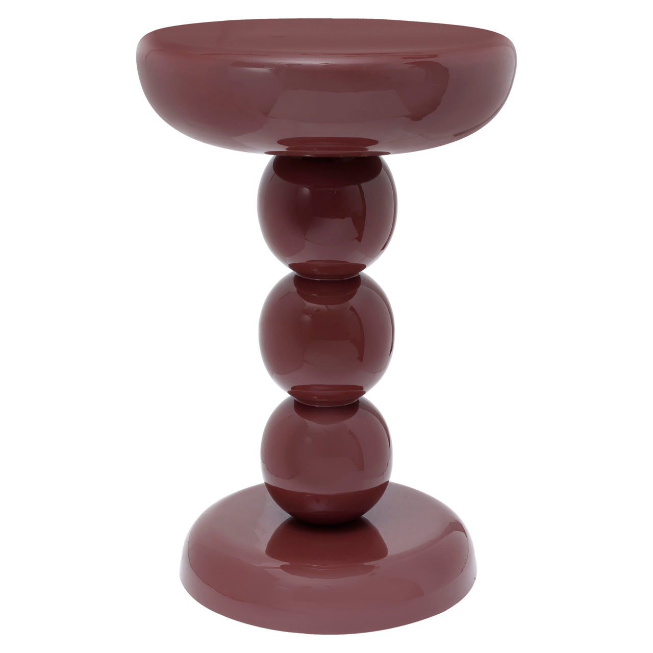 Richmond Interiors Beistelltisch Reid burgundy Beistelltisch Richmond Interiors