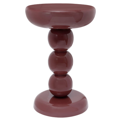 Richmond Interiors Beistelltisch Reid burgundy Beistelltisch Richmond Interiors