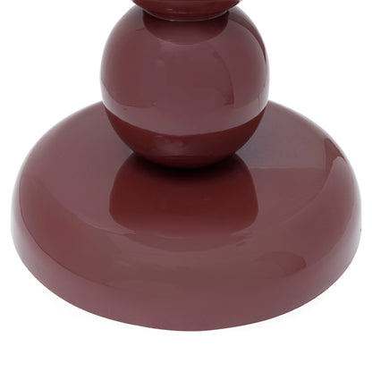Richmond Interiors Beistelltisch Reid burgundy Beistelltisch Richmond Interiors