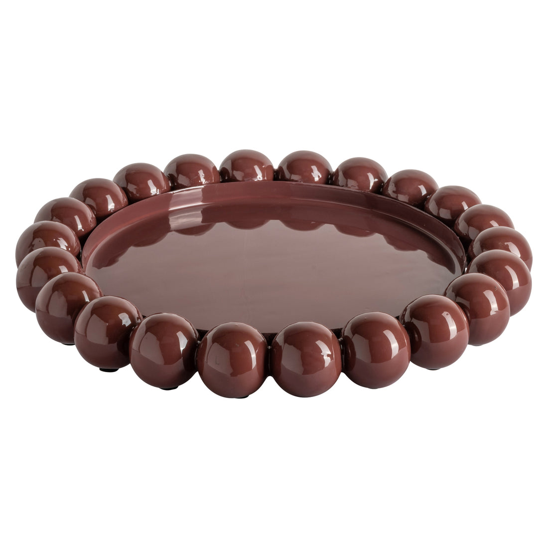 Richmond Interiors Tablett Martha Sable brown Tablett Richmond Interiors