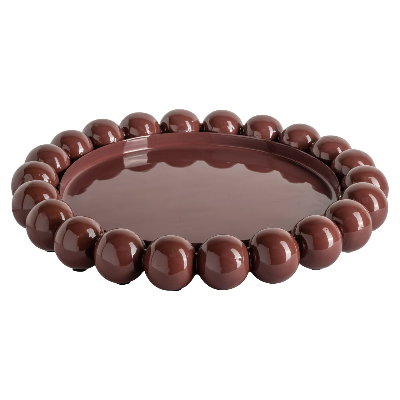 Richmond Interiors Tablett Martha Sable brown Tablett Richmond Interiors