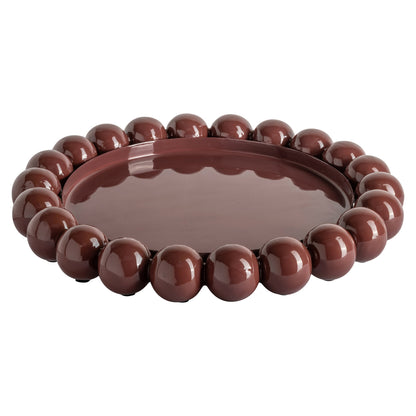 Richmond Interiors Tablett Martha Sable brown Tablett Richmond Interiors