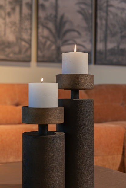Richmond Interiors Kerzenhalter Harlow brass antique small Richmond Interiors
