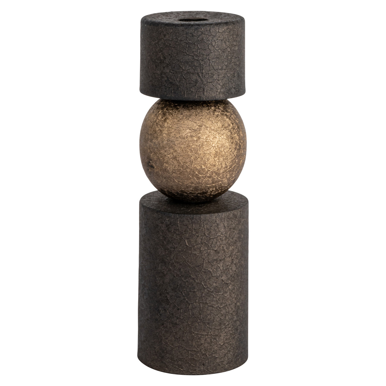 Richmond Interiors Kerzenhalter Hasley brass antique small Richmond Interiors