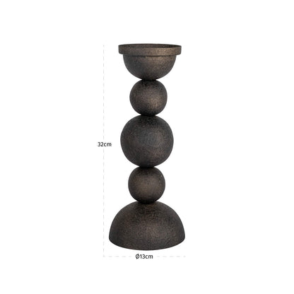 Richmond Interiors Kerzenhalter Jersey brass antique small Kerzenhalter Richmond Interiors
