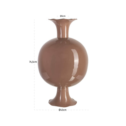 Richmond Interiors Vase Mochi mocha mousse