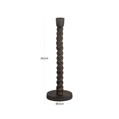 Richmond Interiors Kerzenhalter Milena brass antique small Richmond Interiors