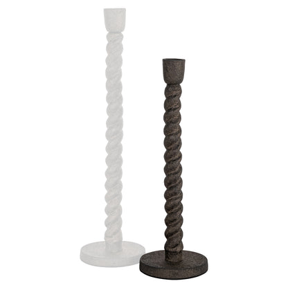 Richmond Interiors Kerzenhalter Milena brass antique small Richmond Interiors