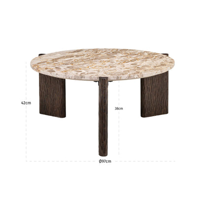 Richmond Interiors Couchtisch Kato natural Couchtisch Richmond Interiors