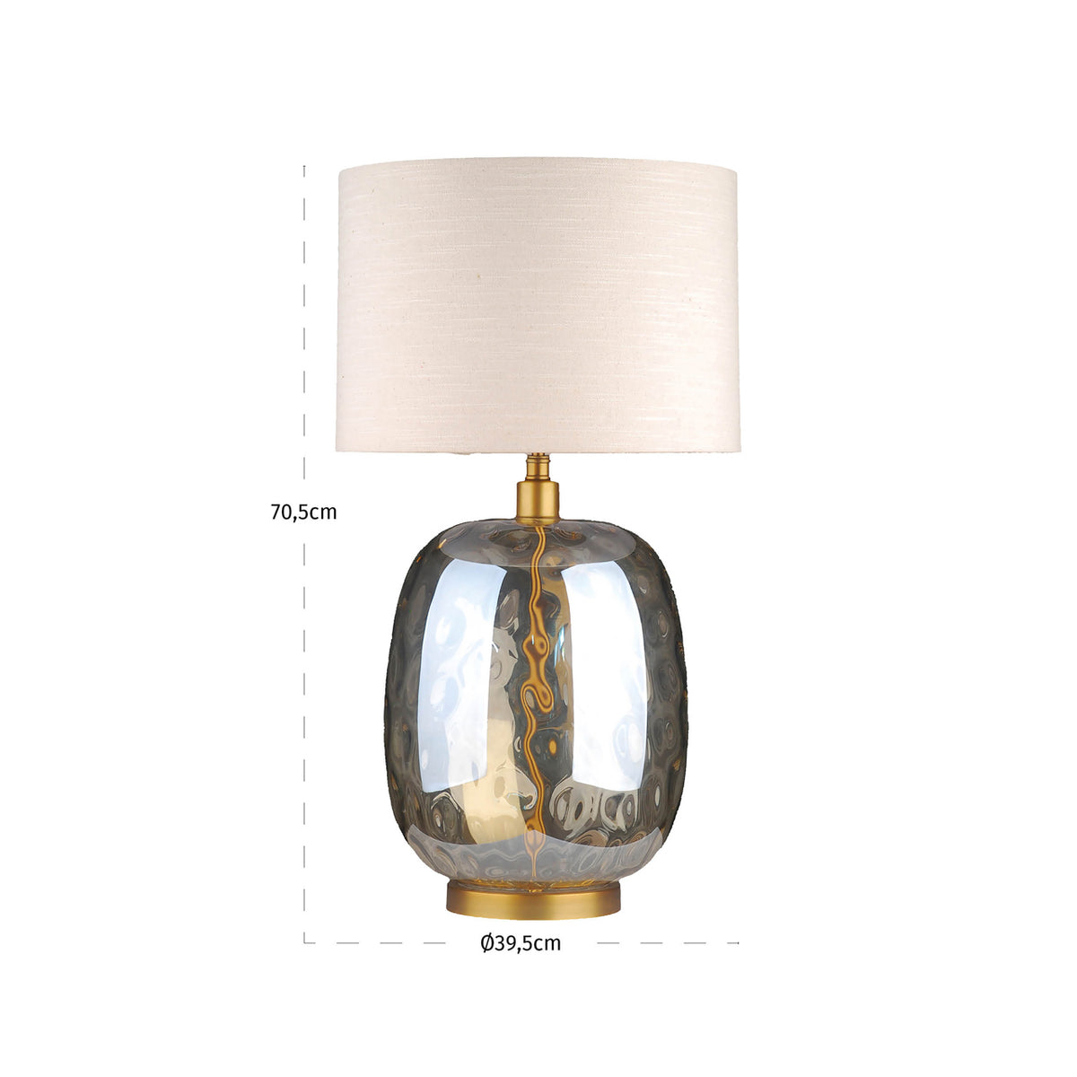 Richmond Interiors Tischlampe Ember amber Richmond Interiors