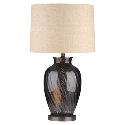 Richmond Interiors Tischlampe Rowan smoke Tischlampe Richmond Interiors