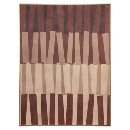 Richmond Interiors Wandkunst Voga brown Wandkunst Richmond Interiors