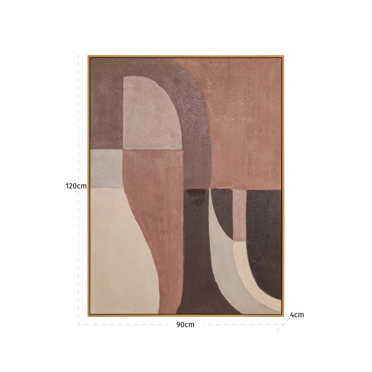 Richmond Interiors Wandkunst Tatu left brown Wandkunst Richmond Interiors