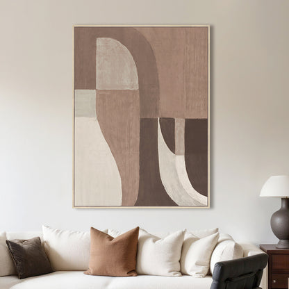Richmond Interiors Wandkunst Tatu left brown