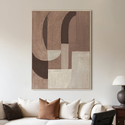 Richmond Interiors Wandkunst Tatu right brown Wandkunst Richmond Interiors