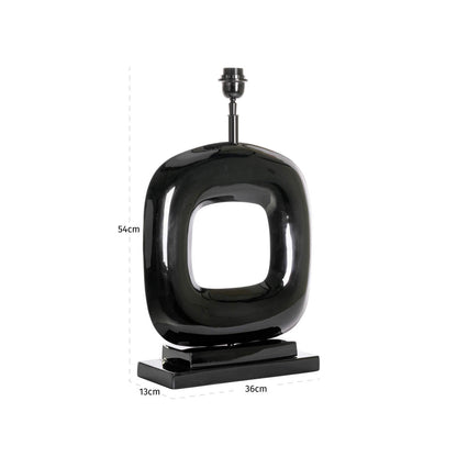 Richmond Interiors Tischlampe Rave black Richmond Interiors