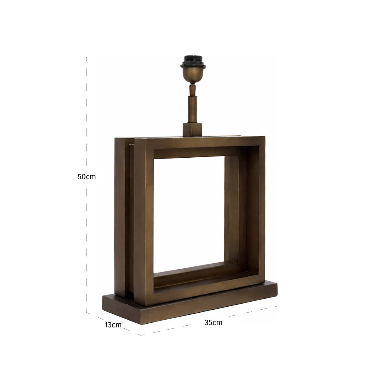 Richmond Interiors Tischlampe Kars bronze Tischlampe Richmond Interiors