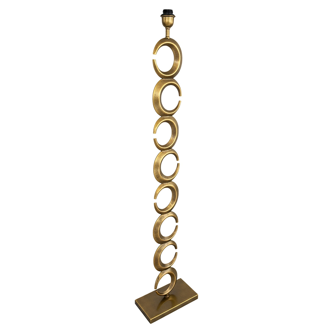 Richmond Interiors Stehlampe Amina brass antique Stehlampe Richmond Interiors