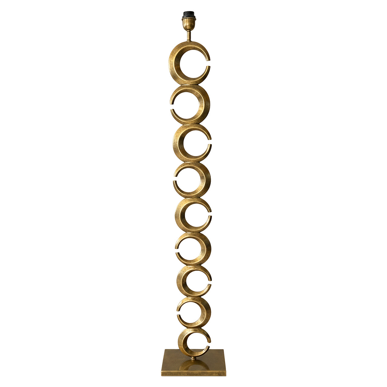 Richmond Interiors Stehlampe Amina brass antique Stehlampe Richmond Interiors