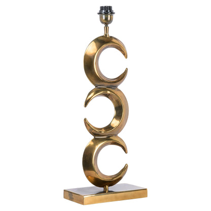 Richmond Interiors Tischlampe Amina brass antique Richmond Interiors