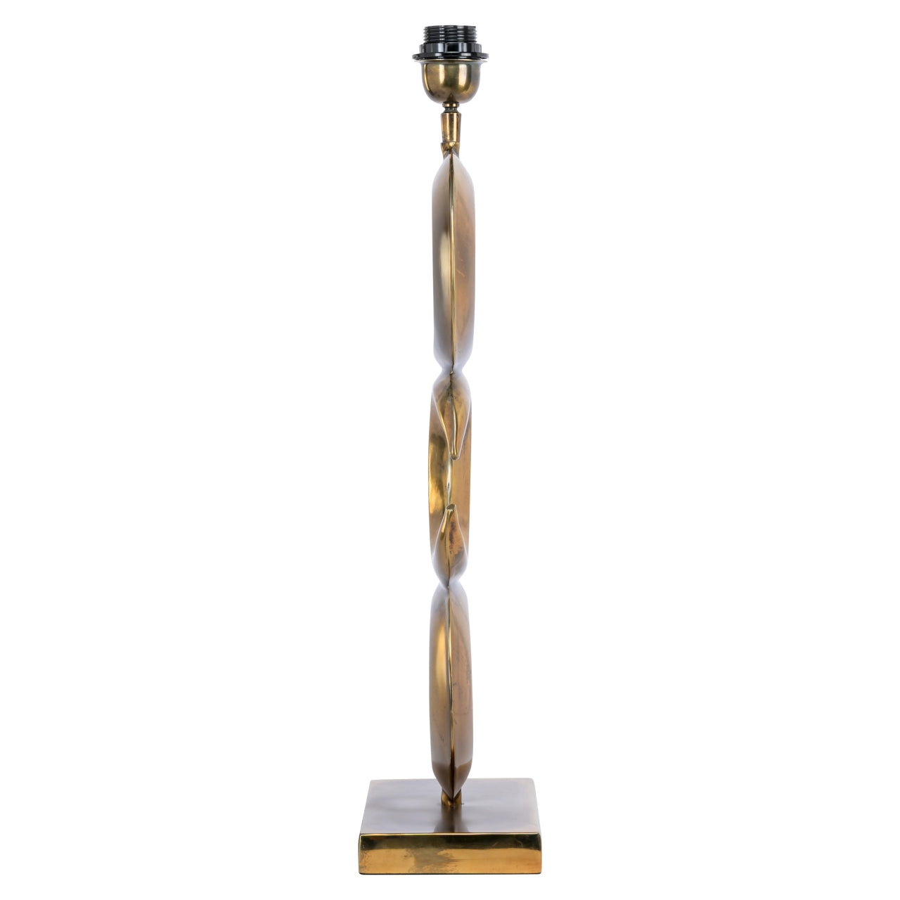 Richmond Interiors Tischlampe Amina brass antique Richmond Interiors