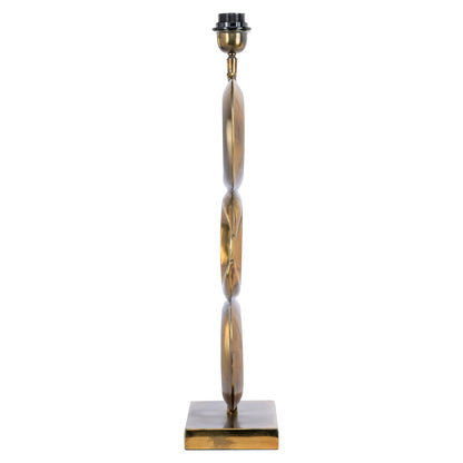 Richmond Interiors Tischlampe Amina brass antique Richmond Interiors