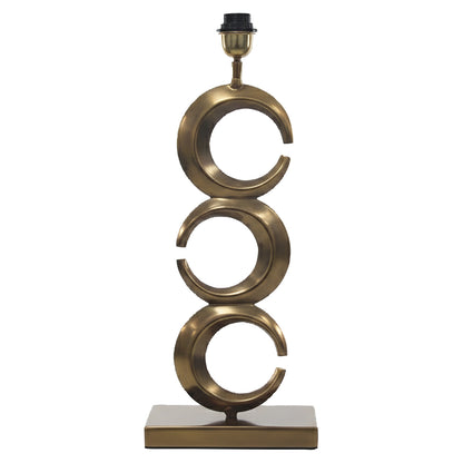Richmond Interiors Tischlampe Amina brass antique Tischlampe Richmond Interiors