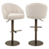 Richmond Interiors Barhocker Beverly natural fancy swivel Barhocker Richmond Interiors