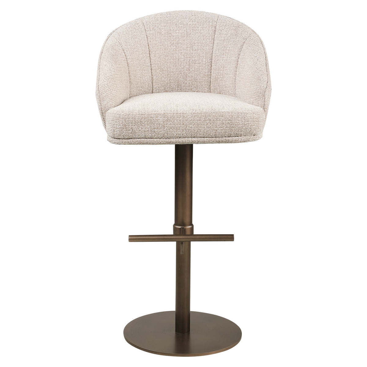 Richmond Interiors Barhocker Beverly natural fancy swivel