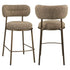 Richmond Interiors Thekenstuhl Encanto brown tweed Thekenstuhl Richmond Interiors