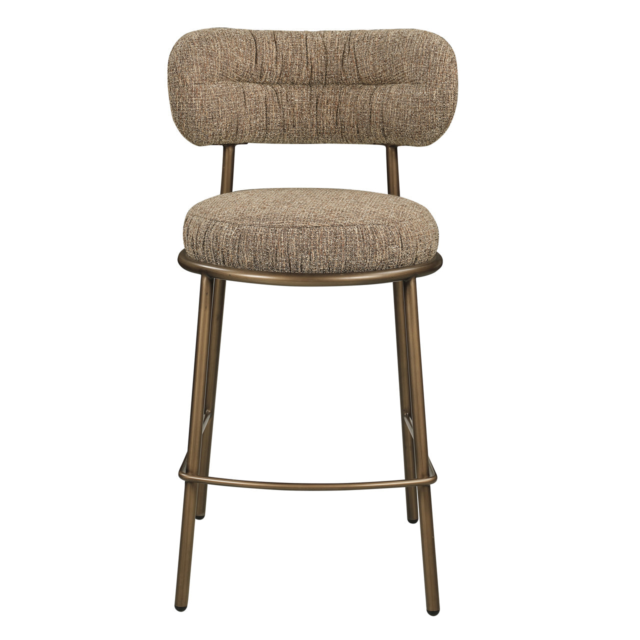 Richmond Interiors Thekenstuhl Encanto brown tweed Thekenstuhl Richmond Interiors