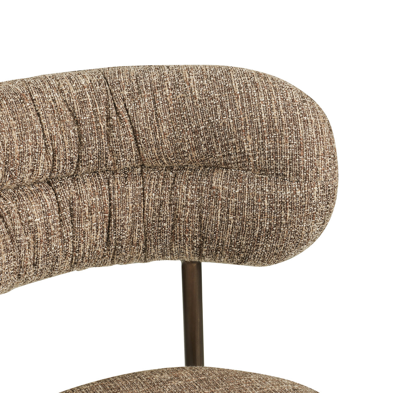 Richmond Interiors Thekenstuhl Encanto brown tweed Thekenstuhl Richmond Interiors