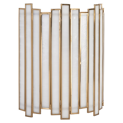 Richmond Interiors Wandlampe Lima brass antique Wandlampe Richmond Interiors