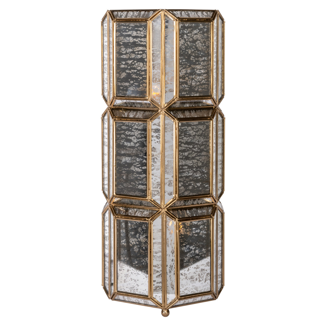 Richmond Interiors Tischlampe Yael brass antique Tischlampe Richmond Interiors