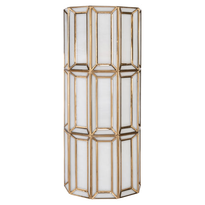 Richmond Interiors Wandlampe Opal brass antique Wandlampe Richmond Interiors