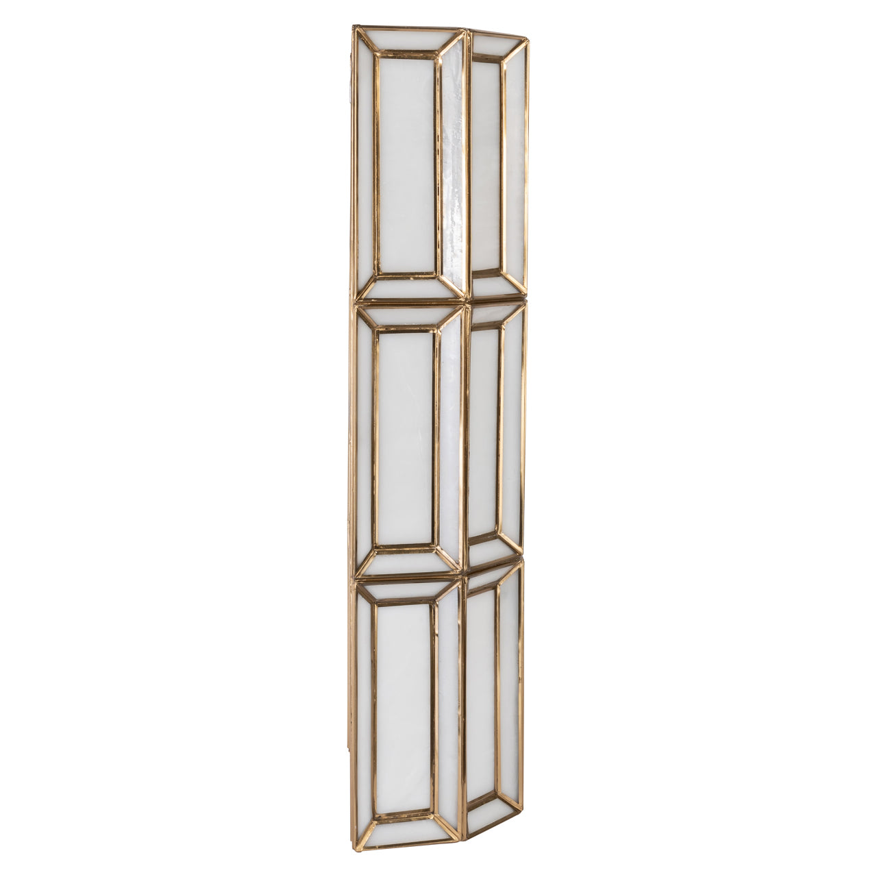 Richmond Interiors Wandlampe Opal brass antique Wandlampe Richmond Interiors