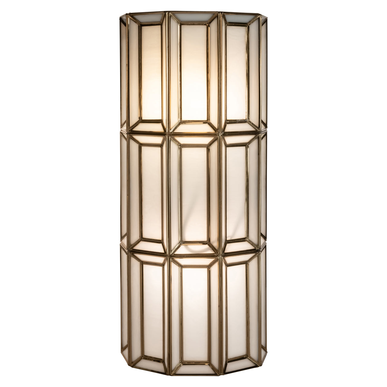 Richmond Interiors Wandlampe Opal brass antique Wandlampe Richmond Interiors