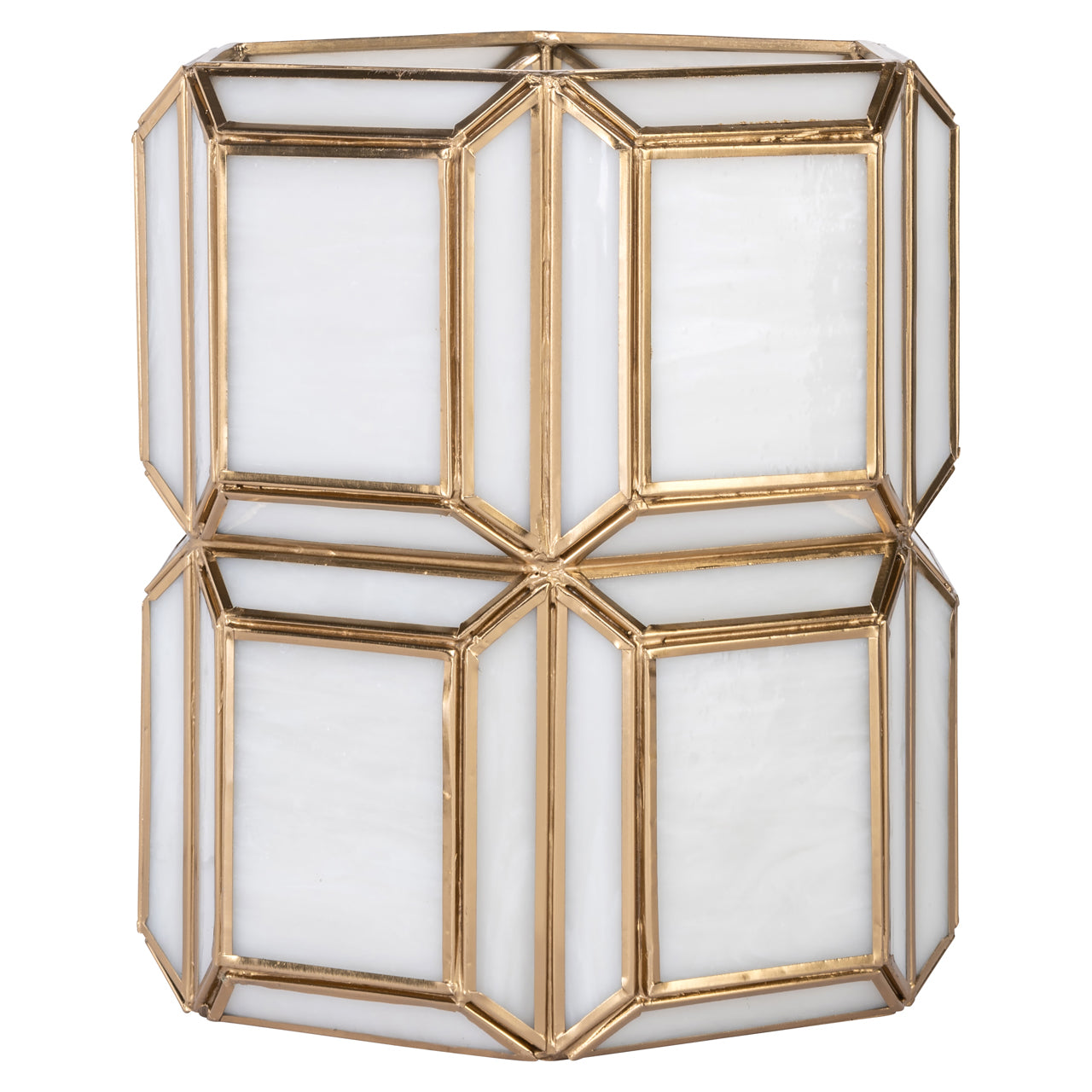 Richmond Interiors Windlicht Ariana brass antique small Windlicht Richmond Interiors