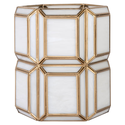 Richmond Interiors Windlicht Ariana brass antique small Windlicht Richmond Interiors