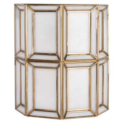 Richmond Interiors Wandlampe Amara brass antique Wandlampe Richmond Interiors