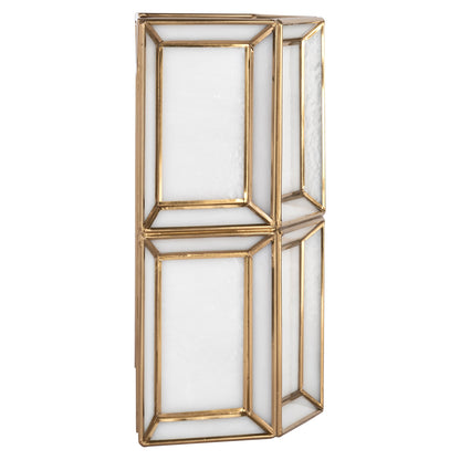 Richmond Interiors Wandlampe Amara brass antique Wandlampe Richmond Interiors