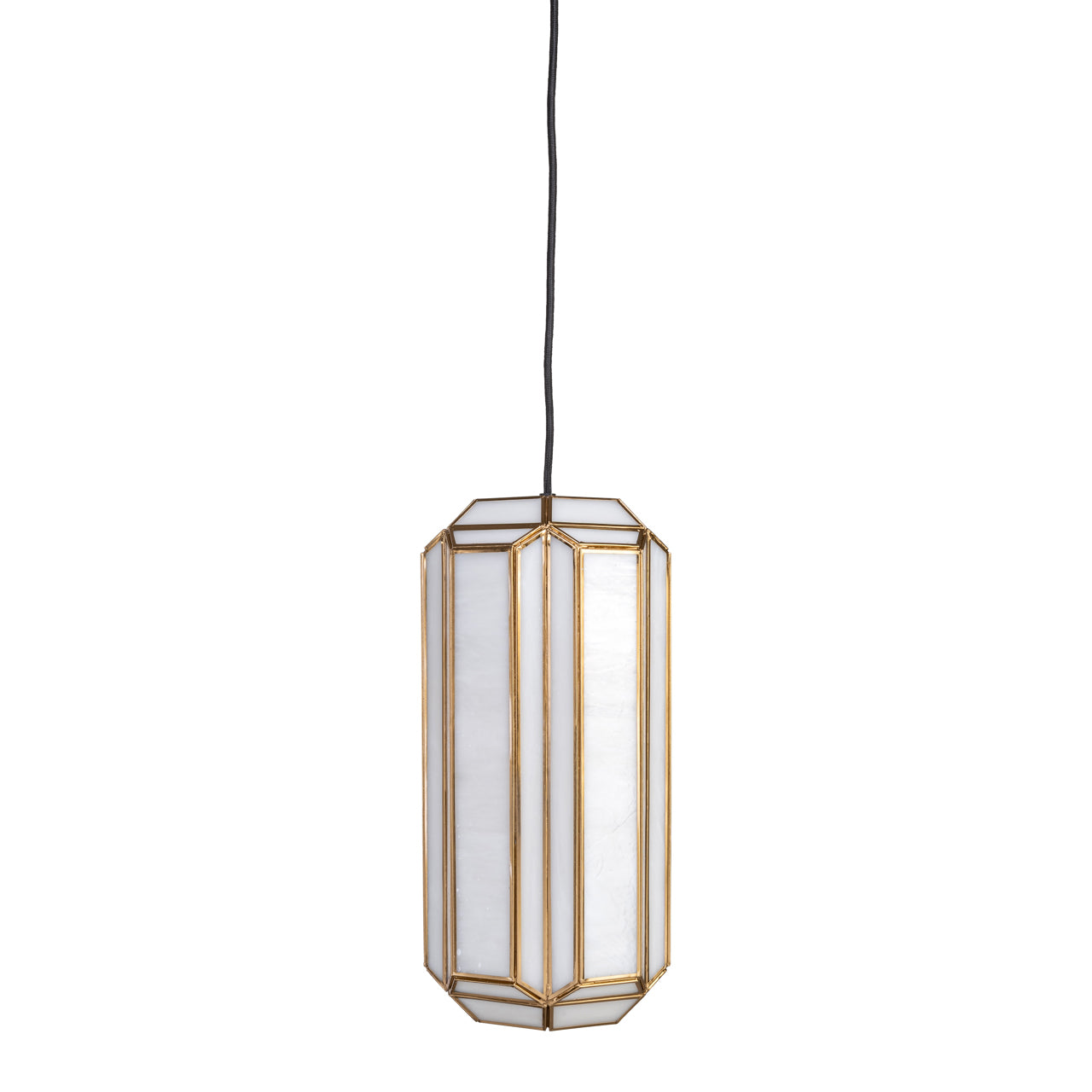 Richmond Interiors Pendelleuchte Elona brass antique Pendelleuchte Richmond Interiors