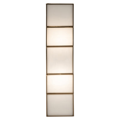 Richmond Interiors Wandlampe Livia brass antique large Wandlampe Richmond Interiors