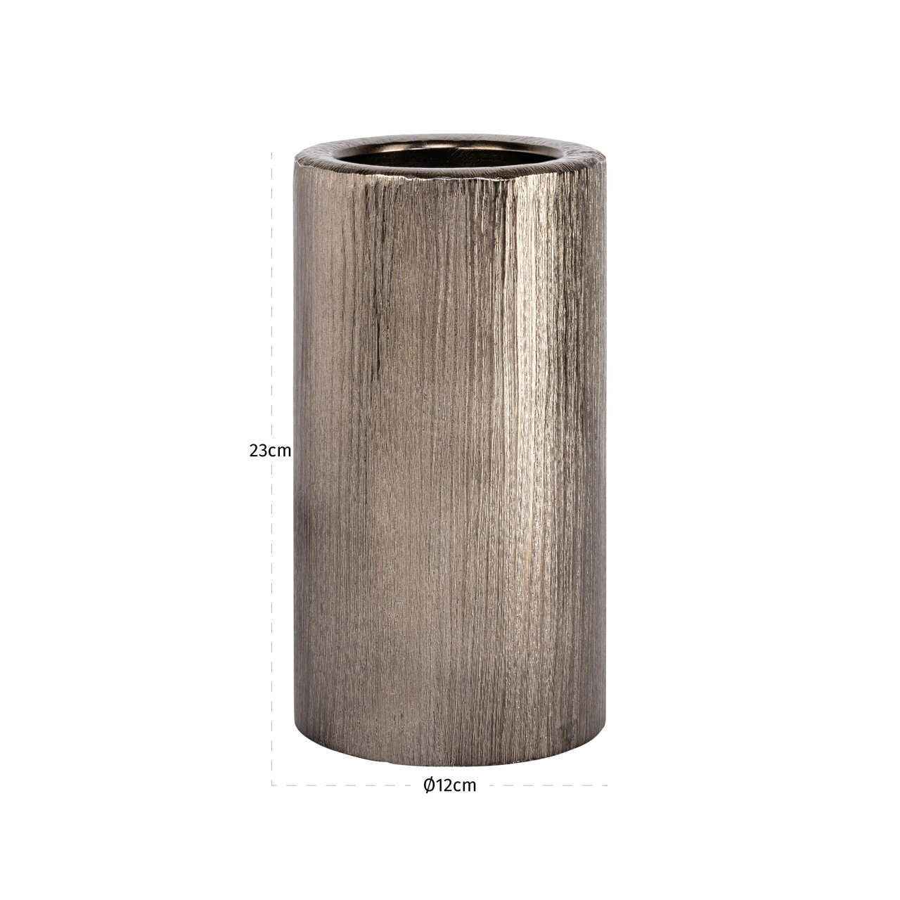 Richmond Interiors Kerzenhalter Rio brass antique small Kerzenhalter Richmond Interiors
